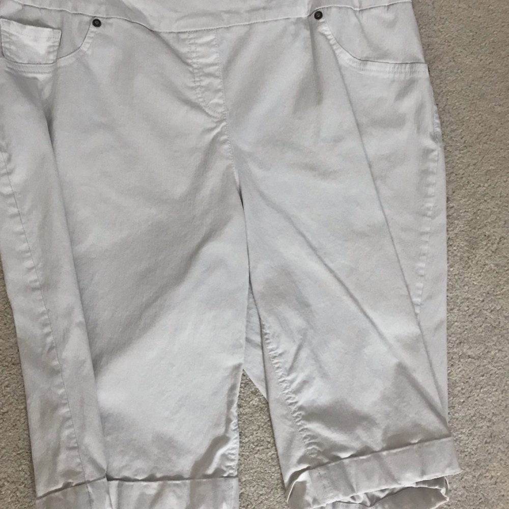 White Bermuda Shorts